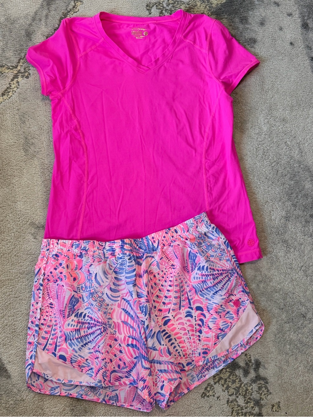 EUC Lilly Pulitzer Luxletic Set Sz M